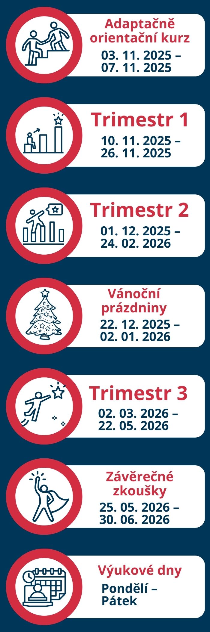 UJOP Schedule