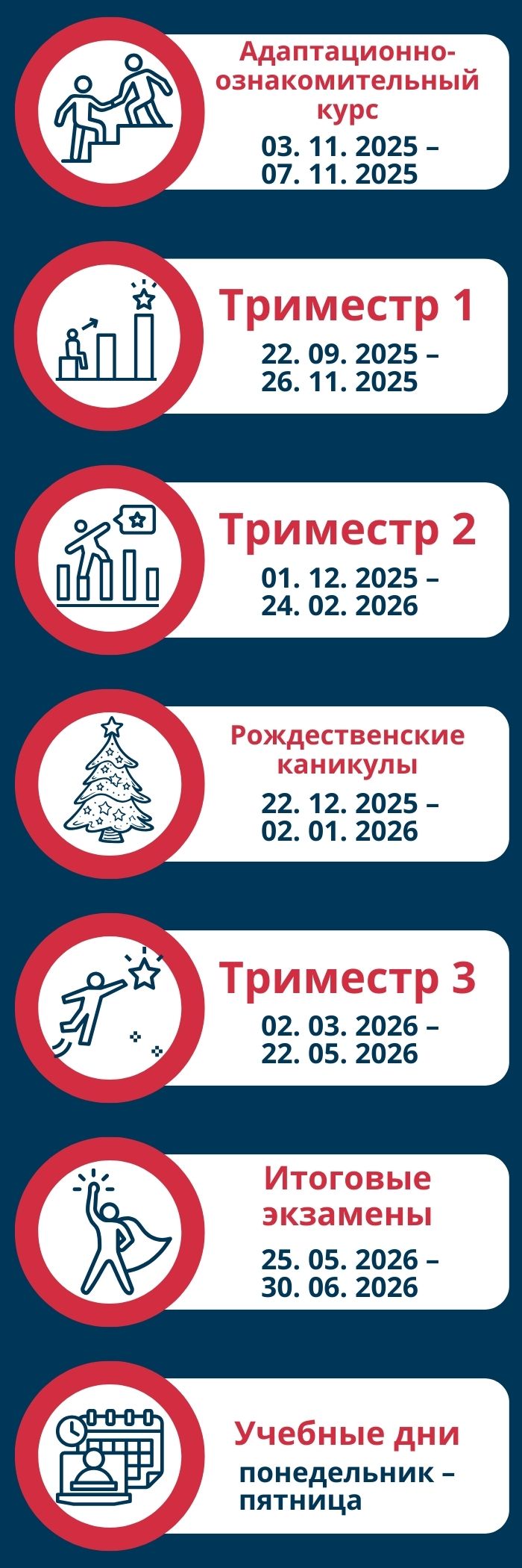 Timetable right hand column ru